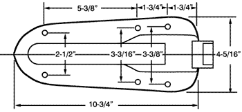 Commercial Refrigerator Hinge