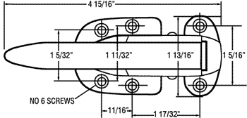 Commercial Refrigerator Hinge